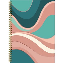 Collins A5 Designer Planner Day Per Page Undated Abstract