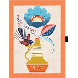 Collins A53 Diary A5 Week to View 2027 Executive NZ Artist Assorted Designs