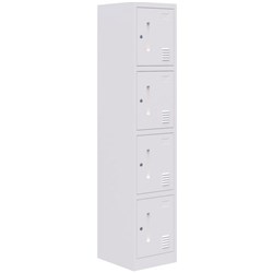 Fortis Steel Storage 4 Door Locker 1850x380x450mm