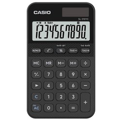 Casio SL310 Handheld Calculator Black