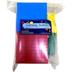 Learning Toolbox Base Ten Blocks Assorted Colours