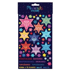 NZ Matariki Star Cluster Stickers 170x275mm