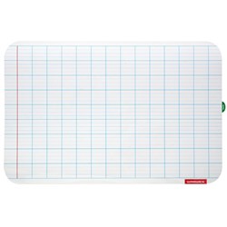 Warwick Magnetic Whiteboard Sheet Seyes Lined 300x200mm