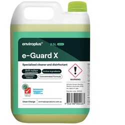Enviroplus E-Guard X E3 Concentrated Disinfectant Cleaner 2.5L