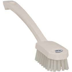 Vikan Utility Medium Bristle Brush 260mm White