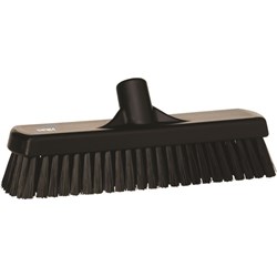 Vikan Floor Scrub Hard Bristle Brush 305mm Black