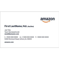 Amazon Business Cards, Pack of 100