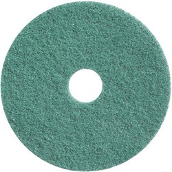 Twister Diamond Floor Pads 18 Inch Green, Pack of 2