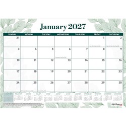 Sasco Life Design Large Desk Planner 480x340mm 2027 Willow The Nurturer