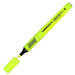 Warwick Tri Barrel Slimline Highlighter Yellow