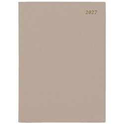 Cumberland A5 Soho Diary Week to View 2027 Sandstone