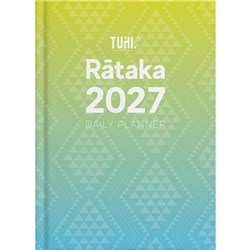 Tuhi A51 Bilingual Diary A5 Day Per Page Rataka 2027 Taniko