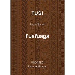 Tusi B51 Bilingual Fuafuaga Diary Day Per Page Undated