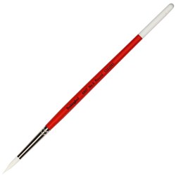 Bockingford 6907 Premium Round Paint Brush White Taklon No. 6 5mm