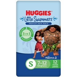Huggies Little Swimmers Nappies Small Carton of 3 Packs of 12
