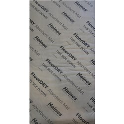 Haines FloorDRY Absorbent Pad, Carton of 50