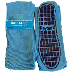 Reynard Non-Slip Sallysock Purple Grip Bariatric, Pack of 5 Pairs