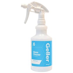 Geller Spray Bottle No 6 Glass and Stainless Steel Cleaner 750ml