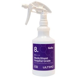 Geller Spray Bottle No 8 MedicShield 750ml