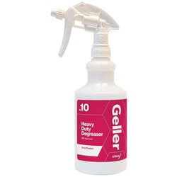 Geller Spray Bottle No 10 Heavy Duty Degreaser 750ml