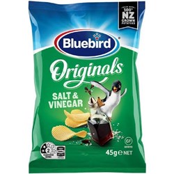 Bluebird Original Chips Salt & Vinegar 45g