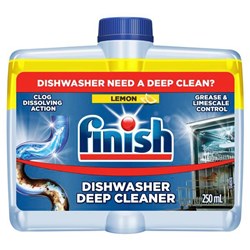 Finish Dishwasher Deep Cleaner Lemon 250ml 