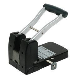 Rexel P1000 2 Hole Power Punch 100 Sheet Black