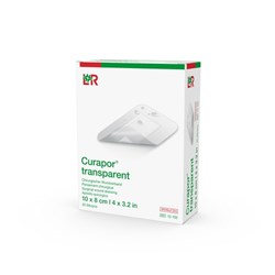 Curapor Transparent Surgical Dressing 100x80mm , Box of 25