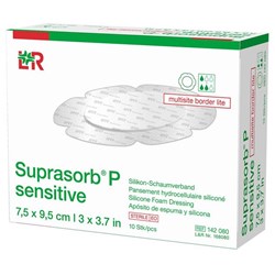 Suprasorb P Sensitive Silicone Foam Dressing 750x950mm, Box of 10