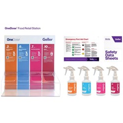 Geller OneDose Food Retail Station Starter Kit