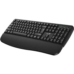 Genius KB-7123 Copilot AI Wireless Palm Rest Keyboard