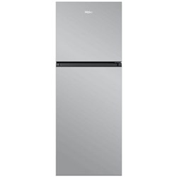 Haier Fridge & Freezer 208L Stainless Steel