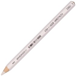 Koh-I-Noor Omega Jumbo Pencils 3380 White, Pack of 12
