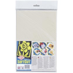Essdee Softcut Carving Blocks 200x150mm, Pack of 10