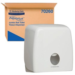 Kimberly-Clark Professional® Aquarius® Jumbo Roll Dispenser (70260) White