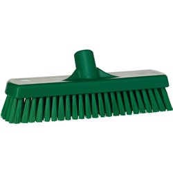 Vikan Floor Scrub Hard Bristle Brush 305mm Green