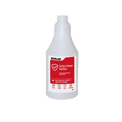 Ecolab Surface Cleaner Sanitiser Empty Trigger Spray Bottle Only 750ml