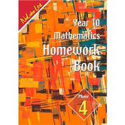 NuLake Mathematics Homework  Workbook Year 10 Phase 4 9781067140731 - Due April 2027