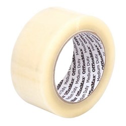OfficeMax Medium Duty Packaging Tape 48mm x 100m Clear