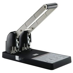 OfficeMax Extra Heavy Duty 2 Hole Punch 150 Sheet Black