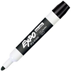 Expo Black Whiteboard Marker Bullet Tip