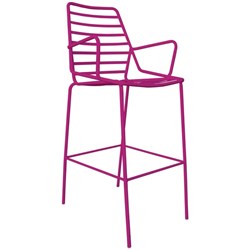 Link Bar Stool 750mm Violet