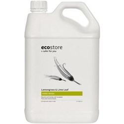 ecostore Hand Wash Refill Lemongrass & Lime Leaf 5L