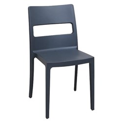 Sai Stackable Chair Charcoal