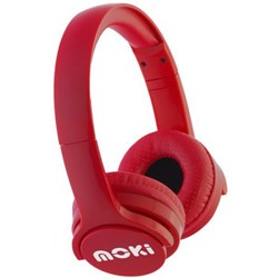 Moki Brites Wireless Headphones Red