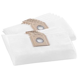 Karcher T10/1 Vacuum Filter Bags Fleece, Pack of 10
