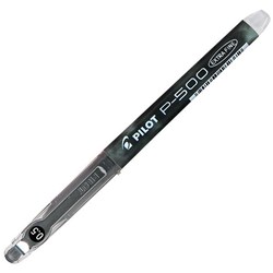 Pilot P500 Black Rollerball Pen 0.5mm Extra Fine Tip