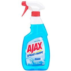 Ajax Spray n Wipe Glass Cleaner 500ml