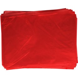OfficeMax Cellophane 750x1000mm Red, Pack of 25
