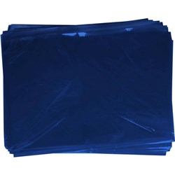 OfficeMax Cellophane 750x1000mm Dark Blue, Pack of 25